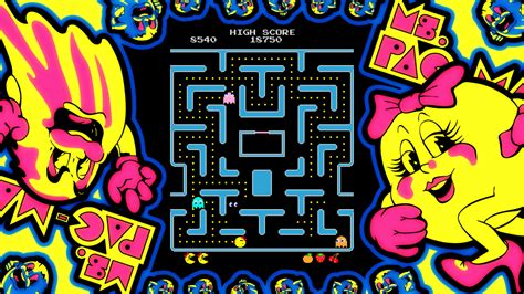 miss pacman video